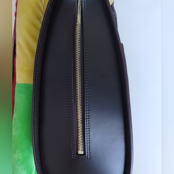 Louis Vuitton Sorbone Leather Briefcase Brown - Picture 10 of 17